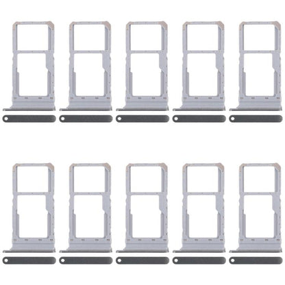 Original SIM Card Tray + Micro SD Card Tray for Realme 12x India 5G RMX3998 - 10pcs (Dark Green)