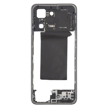 Original Middle Frame Bezel Plate (Black) for OPPO Reno8 5G CPH2359 - Replacement Part