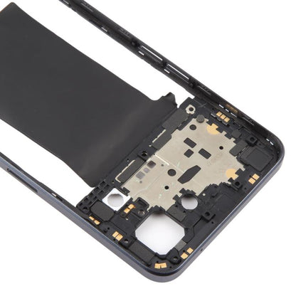 Original Middle Frame Bezel Plate (Black) for OPPO Reno8 5G CPH2359 - Replacement Part