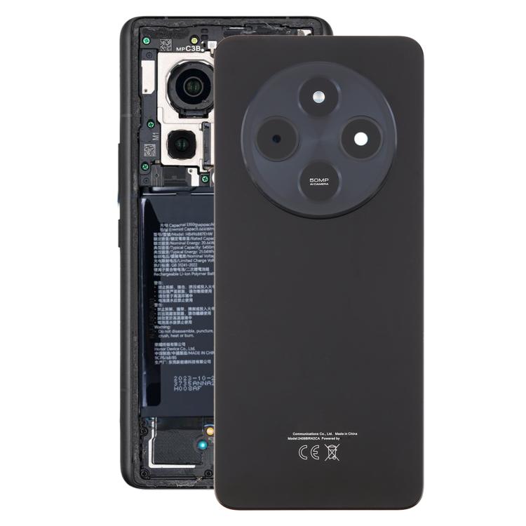 Xiaomi Redmi 14C 4G OEM Battery Back Cover with Camera Lens Frame Replacement (Black) - Perfect Fit