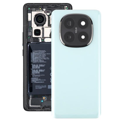 Xiaomi Redmi Note 14 Pro+ 5G OEM Green Battery Back Cover with Camera Lens Frame Replacement