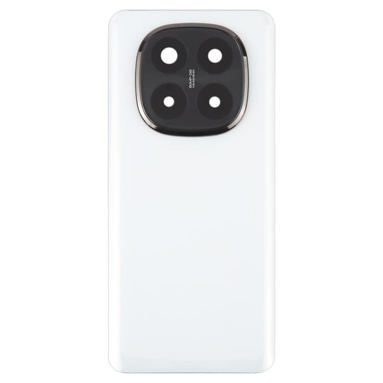 Xiaomi Redmi Note 14 Pro+ 5G OEM White Battery Back Cover with Camera Lens Frame Replacement
