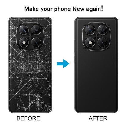 Xiaomi Redmi Note 14 Pro+ 5G OEM White Battery Back Cover with Camera Lens Frame Replacement