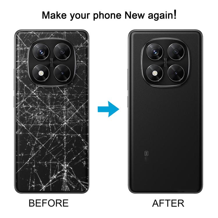 Xiaomi Redmi Note 14 Pro+ 5G Green OEM Back Cover with Camera Lens Replacement - Perfect Fit & Quality