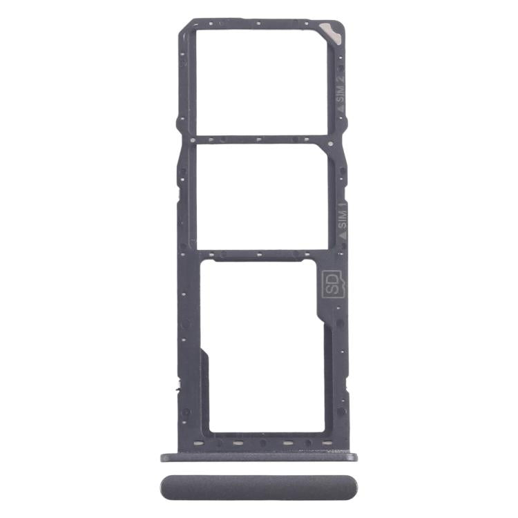 Nokia 5.3 Original SIM Card Tray Set - Includes SIM Card Tray & Micro SD Tray (Black) - Replacement Parts
