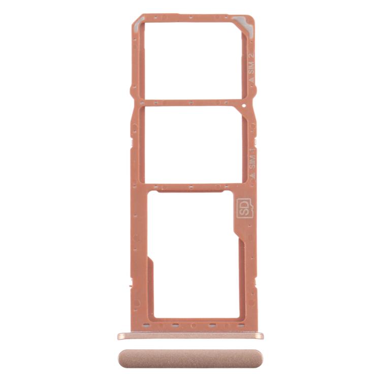 Original Gold SIM Card Tray + Micro SD Card Tray for Nokia 5.3 - Replacement Parts, Professionally Checked