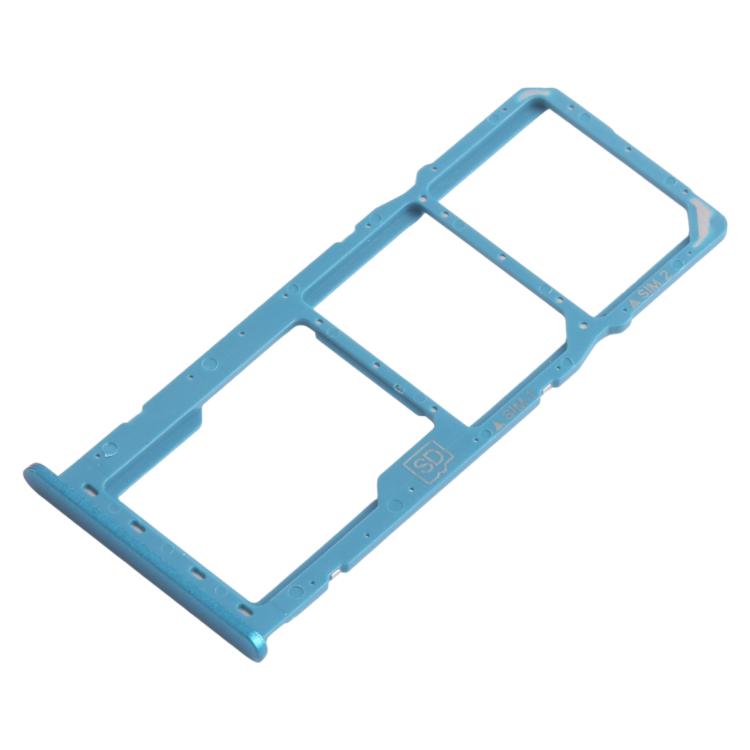 Nokia 5.3 Original SIM Card Tray + Micro SD Card Tray (Blue) - Replacement for Damaged Trays