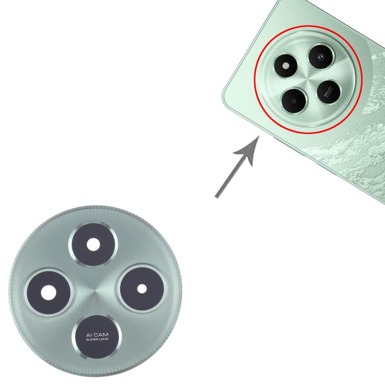 Xiaomi Poco C75 Back Camera Lens Replacement Part - Green, Compatible & Professionally Tested