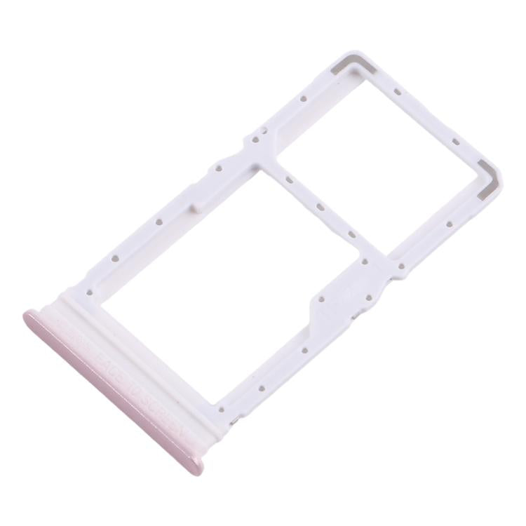 Xiaomi Redmi 13 5G SIM Card Tray + Micro SD Card Tray - 10pcs Replacement Set (Pink)