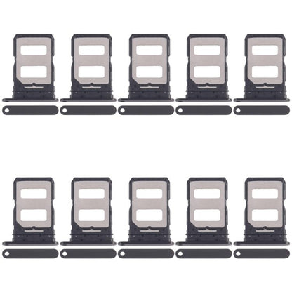Xiaomi 14 Civi SIM Card Tray Set - 10pcs Replacement Trays (Black) for Seamless Compatibility