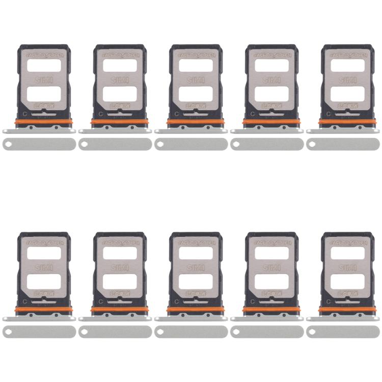 Xiaomi 14 Civi SIM Card Tray Replacement (10pcs, Green) - Compatible & Quality Checked
