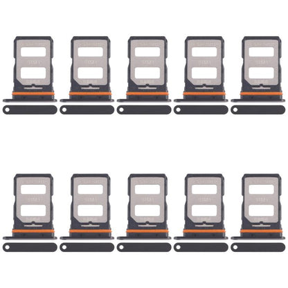 Xiaomi Civi 4 Pro SIM Card Tray Replacement (10pcs, Black) - Compatible & Quality Checked