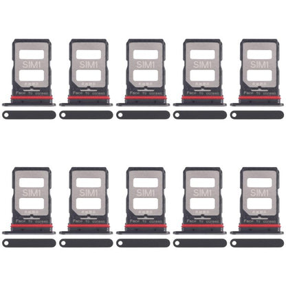 Xiaomi Poco F6 Pro SIM Card Tray Set (10pcs) - Replacement Black SIM Card Tray for Mobile Repair