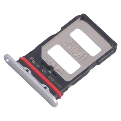 Xiaomi Poco F6 Pro SIM Card Tray (Silver) - 10pcs Replacement Set for Broken Trays, Professional Installation Recommended