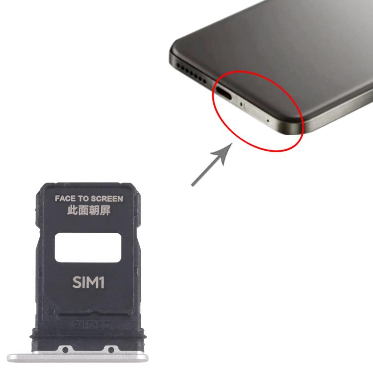 Xiaomi 15 Pro SIM Card Tray Replacement (10pcs, White) - Compatible, Checked & Ready for Installation