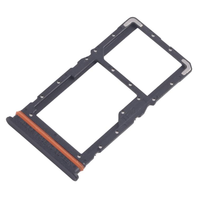 Xiaomi Poco M6 4G SIM Card Tray & Micro SD Card Tray Replacement (10pcs, Black) - Compatible Parts