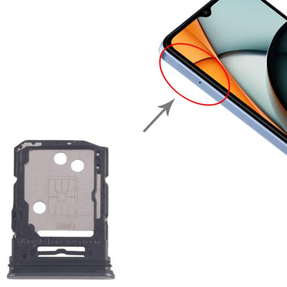 Xiaomi Redmi A3 4G SIM Card Tray Replacement - 10pcs Black SIM Card Trays for Perfect Fit & Functionality