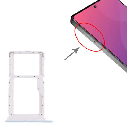 Xiaomi Poco X6 Neo 5G SIM Card Tray + Micro SD Card Tray (10pcs, Blue) - Replacement Parts for Your Device