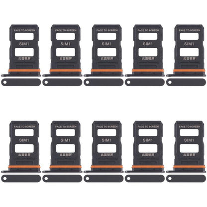 Xiaomi 14 Ultra SIM Card Tray Replacement - 10pcs Black SIM Card Trays for Perfect Fit & Functionality