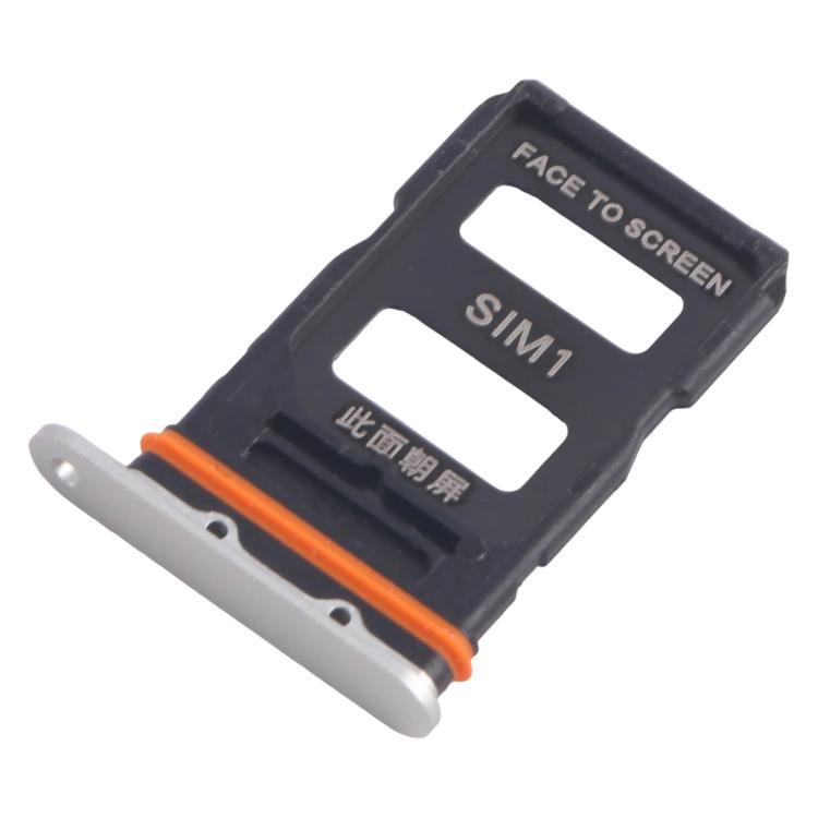 Xiaomi 14 Ultra SIM Card Tray Set - 10pcs Replacement SIM Card Trays (Silver) for Perfect Compatibility