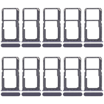 Xiaomi Redmi A3x SIM Card Tray + Micro SD Card Tray Replacement (10pcs, Black) - Perfect Fit & Quality Checked