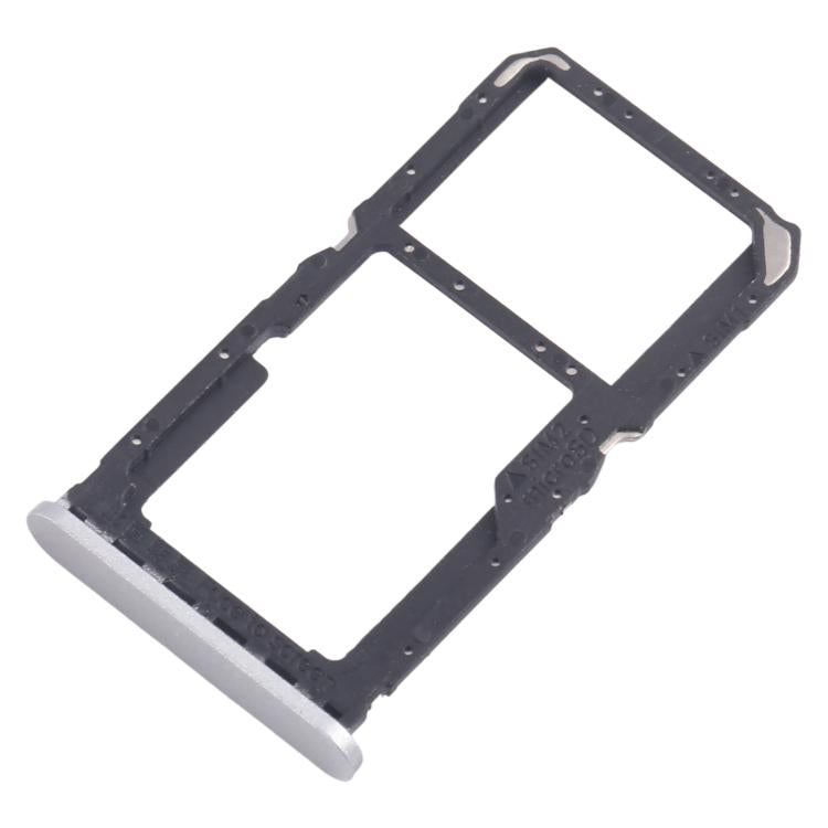 Xiaomi Redmi A3x SIM Card Tray & Micro SD Card Tray Set (10pcs, Silver) - Replacement Parts