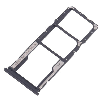 Xiaomi Poco M6 Pro 4G SIM Card Tray Set - 10pcs Black (Includes SIM & Micro SD Card Trays)