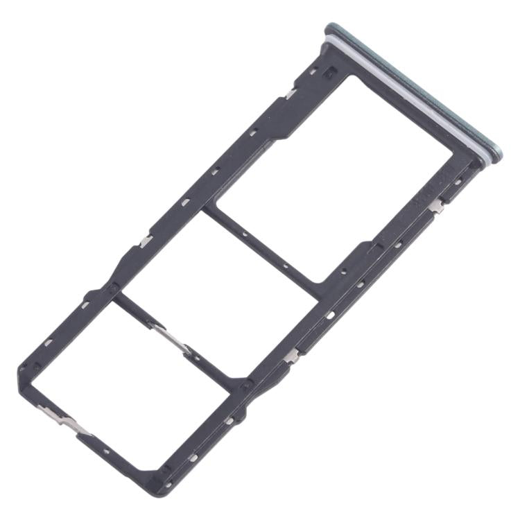 Xiaomi Poco M6 Pro 4G SIM Card Tray Set - 10pcs SIM & Micro SD Card Trays (Green) for Replacement