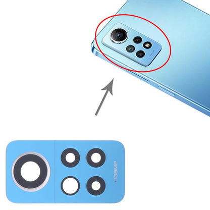 Xiaomi Redmi Note 12 Pro 4G - 10pcs Replacement Back Camera Lens (Blue) - Perfect Fit & Quality Checked