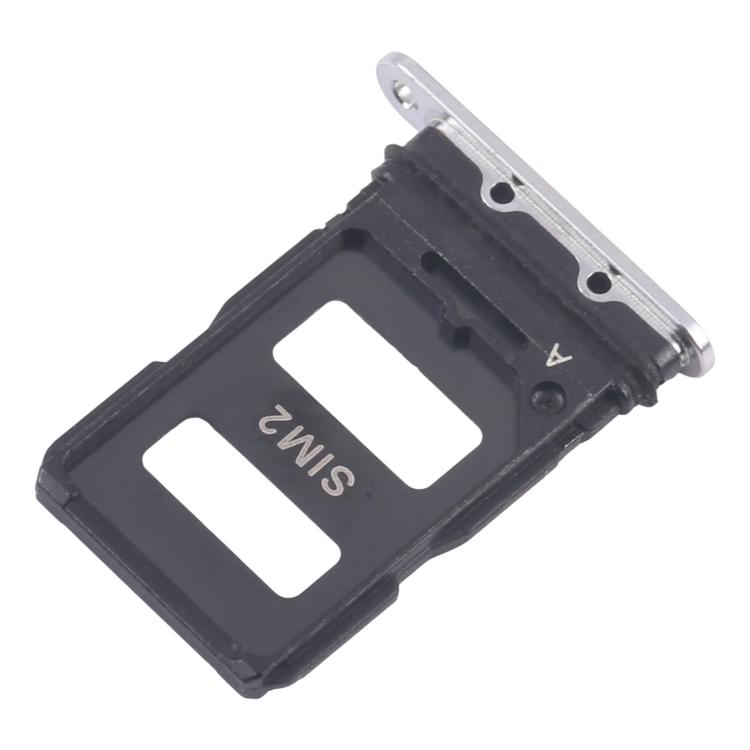 Xiaomi 14 Pro SIM Card Tray Replacement (Silver) - 10pcs Set for Broken/Scratched Trays