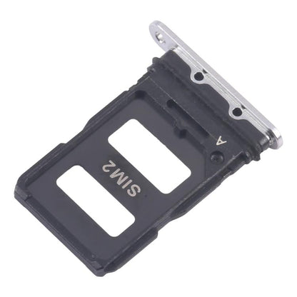 Xiaomi 14 Pro SIM Card Tray Replacement (Silver) - 10pcs Set for Broken/Scratched Trays