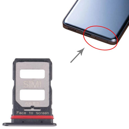 Xiaomi Redmi K70 SIM Card Tray Set - 10pcs Replacement (Black) for Perfect Fit & Functionality