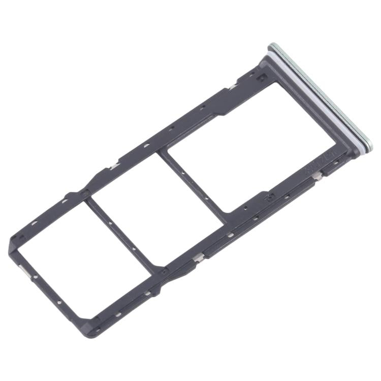 Xiaomi Redmi 13C 5G - 10pcs SIM Card Tray + Micro SD Card Tray (Green) - Replacement Parts for Mobile Phones