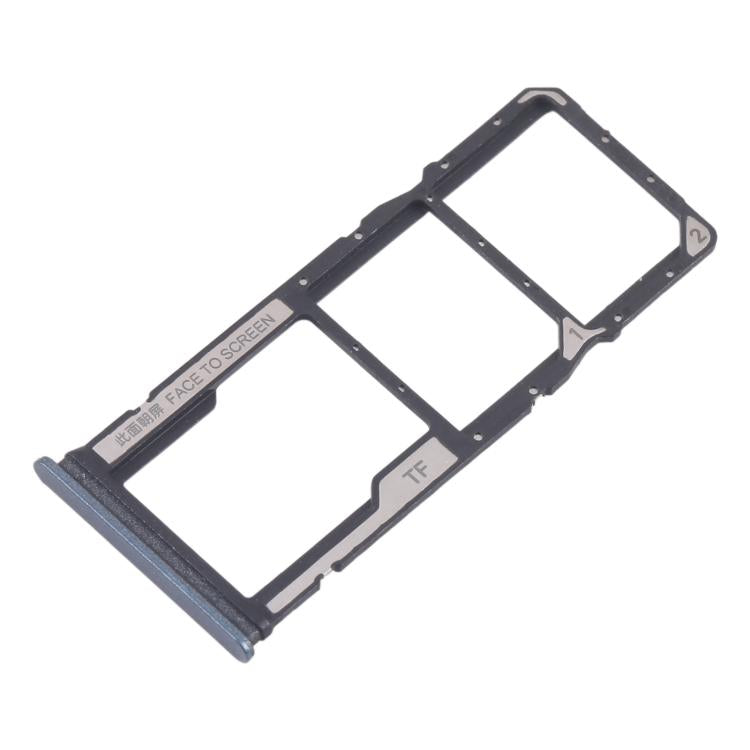 Xiaomi Redmi 13C 5G SIM Card Tray Set - 10pcs (Includes SIM & Micro SD Card Trays) - Blue