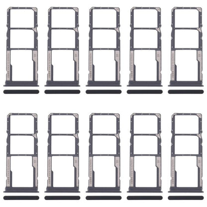 Xiaomi Redmi 14C 5G SIM Card Tray Set: 10pcs Black SIM & Micro SD Card Trays for Replacement