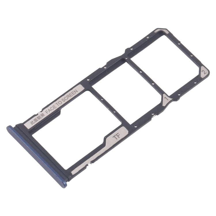 Xiaomi Redmi 14C 5G SIM Card Tray Set (10pcs) - Includes SIM & Micro SD Card Trays (Blue)