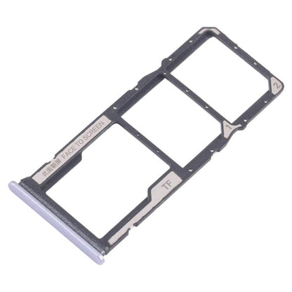 Xiaomi Redmi 14C 5G SIM Card Tray Set: 10pcs SIM & Micro SD Card Trays (Purple) - Compatible Replacement Parts
