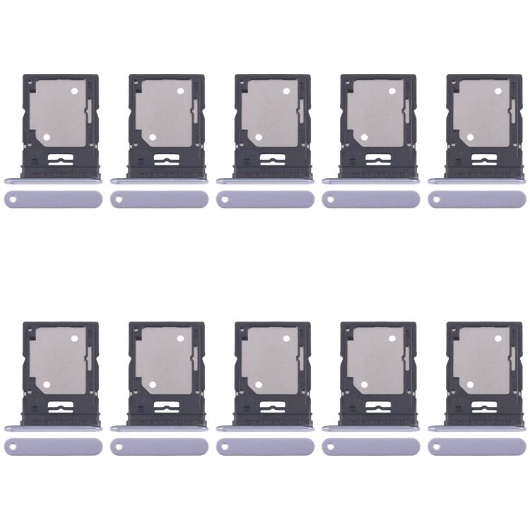 Xiaomi Redmi Note 14 4G SIM Card Tray Set (10pcs, Purple) - Replacement for Broken Trays, Fits 164.84mm & 163.25mm Models