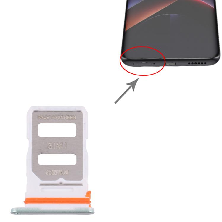 Xiaomi Poco X7 Pro SIM Card Tray Replacement - 10 Pack (Green) for Perfect Fit & Functionality