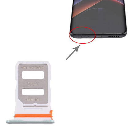 Xiaomi Poco X7 Pro SIM Card Tray Replacement - 10 Pack (Green) for Perfect Fit & Functionality