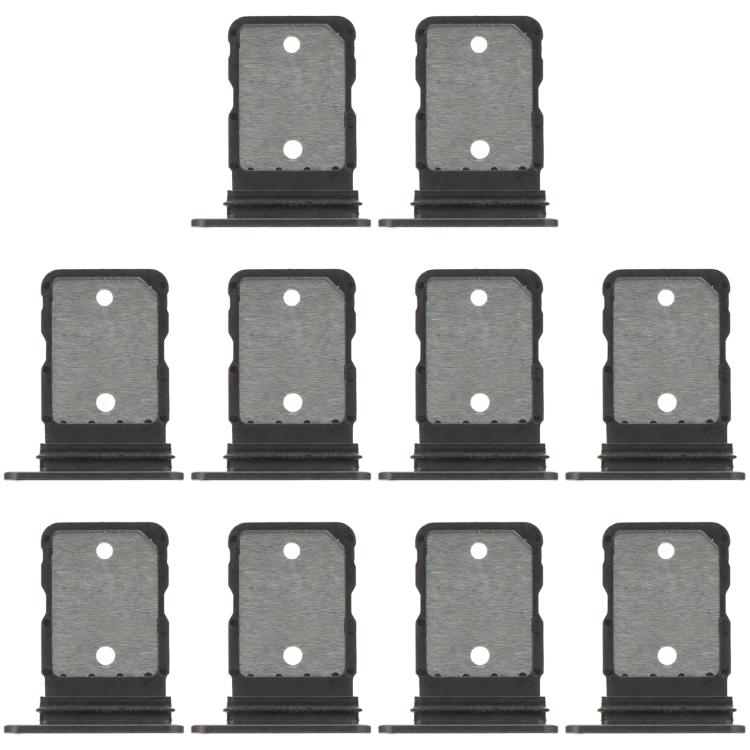 Black SIM Card Tray for Google Pixel 9 Pro Fold - 10pcs Replacement Set, Fully Compatible & Quality Checked
