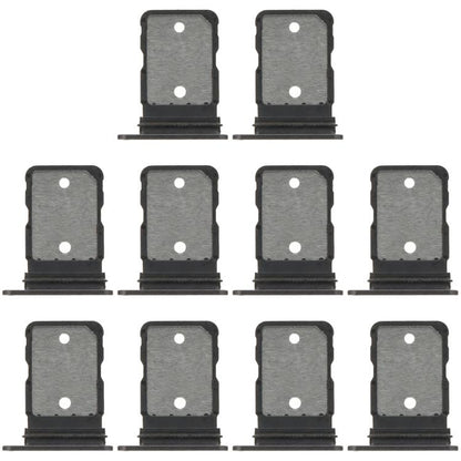 Black SIM Card Tray for Google Pixel 9 Pro Fold - 10pcs Replacement Set, Fully Compatible & Quality Checked
