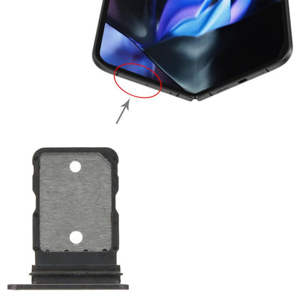Black SIM Card Tray for Google Pixel 9 Pro Fold - 10pcs Replacement Set, Fully Compatible & Quality Checked