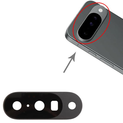 Google Pixel 10 Rear Camera Lens Cover Replacement (Black) - Compatible & Quality Checked