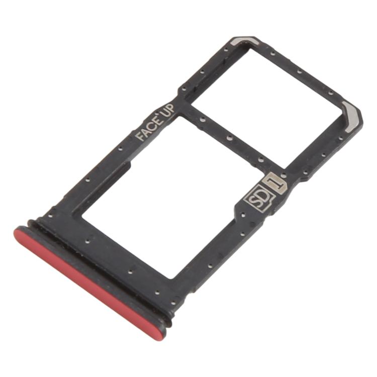 Motorola Moto G86 Original SIM Card Tray & Micro SD Card Tray (Red) - Replacement Part for 5G Model