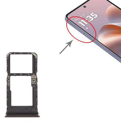 Motorola Moto G86 Original SIM Card Tray & Micro SD Card Tray (Red) - Replacement Part for 5G Model