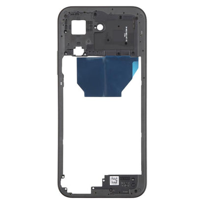 Genuine Black Middle Frame Bezel Plate for Xiaomi Redmi 15C 4G/5G EU Version - Replacement Part