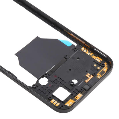 Genuine Black Middle Frame Bezel Plate for Xiaomi Redmi 15C 4G/5G EU Version - Replacement Part