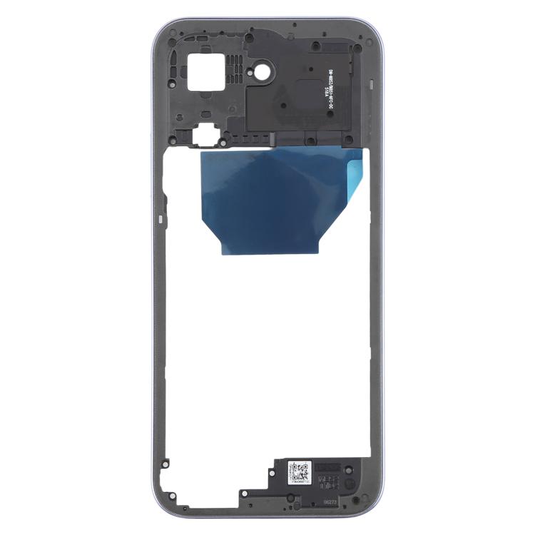 Original Middle Frame Bezel Plate for Xiaomi Redmi 15C 4G/5G EU Version (Purple) - Replacement Part