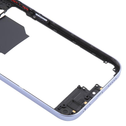 Original Middle Frame Bezel Plate for Xiaomi Redmi 15C 4G/5G EU Version (Purple) - Replacement Part
